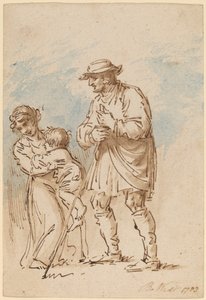 Famille Vagabonde [recto] - Benjamin West