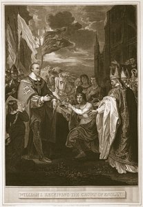 Guillaume Ier recevant la couronne d