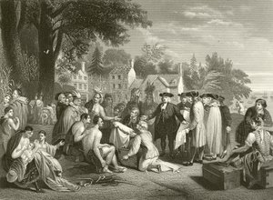 Le traité de William Penn avec les Indiens