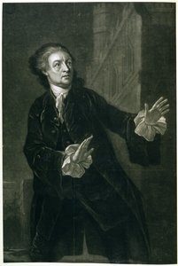 David Garrick (1717-79) en Hamlet