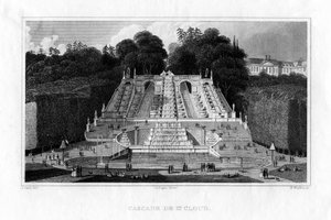 Cascade de Saint-Cloud, Paris, 1830