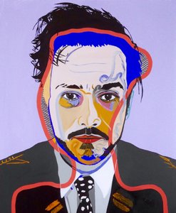 La Nef des fous : Ralph, 2020 (oil on canvas) - Benoit Erwann Boucherot