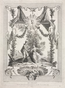 Le galant - Benoit II Audran