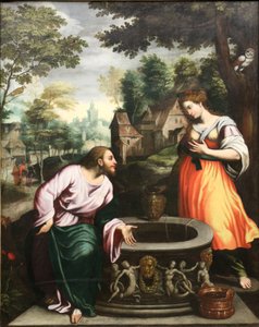 Jésus et la Samaritaine.
