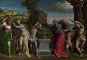 Un sacrifice païen, 1526