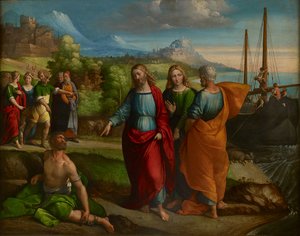 Le Christ et le miracle des porcs