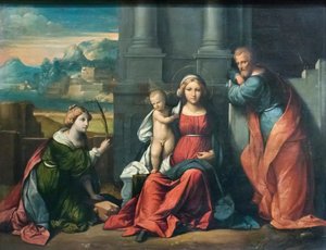 Sainte Famille - Benvenuto Tisi da Garofalo