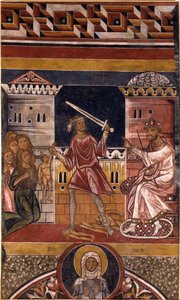 Le Massacre des Innocents par Berlinghieri, Berlinghiero (ca 1175-1235/42)