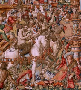 Série Les Honneurs. Infamie. Sixième tapisserie de la série
