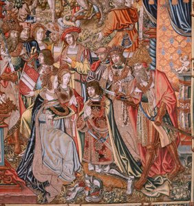 Série Les Honneurs. Noblesse. Quatrième tapisserie de la série