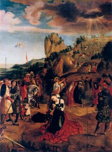 Le Martyre de Sainte Catherine, 16e siècle - Bernard van Orley