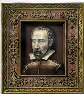 Portrait de Bernard Palissy, exécuté en faïence par lui-même - dans « L