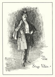 Le méchant de la scène (gravure)