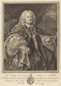 Évêque Hoadly, 1743