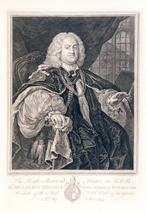 Portrait du Dr Benjamin Hoadly, évêque de Winchester