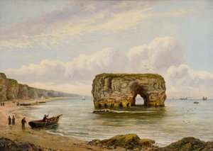 Marsden Rock, vers 1880-1900 - Bernard Benedict Hemy