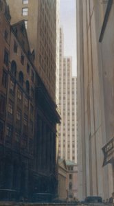 Vue de Wall Street - Bernard Boutet de Monvel