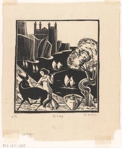Femme conduisant un âne