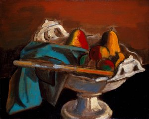 Nature morte avec un bol blanc