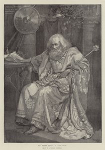 M. Henry Irving en roi Lear - Bernard Partridge