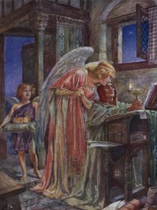 Scène de Rabbi Ben Ezra par Robert Browning