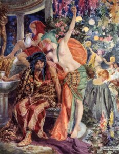 Scène de Rabbi Ben Ezra par Robert Browning
