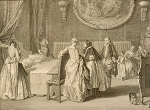 Bénédiction du lit nuptial, illustration de 