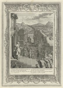 Cassandra prédit la chute de Troie, 1731
