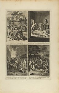 Convoi Funèbres des Mexiquains/Presens que les Mexiquains...les Habitans de Venezuela.../ - Bernard Picart