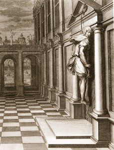 Iphis se pend de désespoir de ne pas avoir pu conquérir Anaxarète, 1731