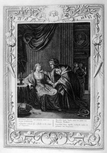 Leucothoé séduite par Apollon sous la forme d