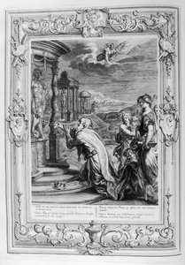 Œnée, roi de Calydon, fait un sacrifice aux dieux - Bernard Picart