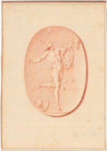 Un des six camées avec des sujets mythologiques et classiques