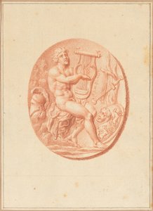 Un des six camées avec des sujets mythologiques et classiques