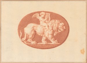 Un des six camées avec des sujets mythologiques et classiques - Bernard Picart