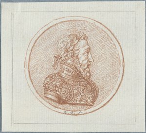 Portrait du roi Henri II de France, seconde moitié du XVIIe siècle
