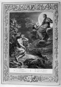 La Lune et Endymion, 1733 - Bernard Picart