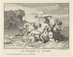 Triomphe de Galatée - Bernard Picart