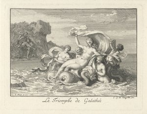 Le Triomphe de Galatée - Bernard Picart