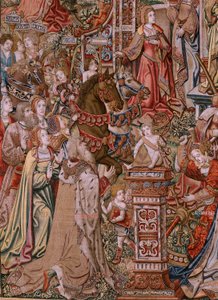 Série Les Honneurs. Prudence. Septième tapisserie de la série