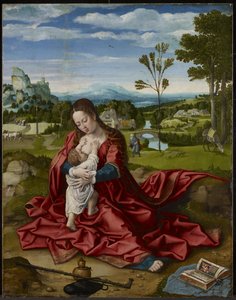 Repos pendant la fuite en Égypte, c.1518