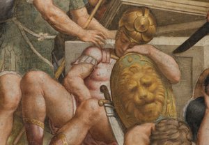 Contrefaçade, Résurrection 1529 (détail) - Bernardino Gatti