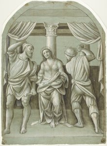 Flagellation de Sainte Catherine - Bernardino Lanino