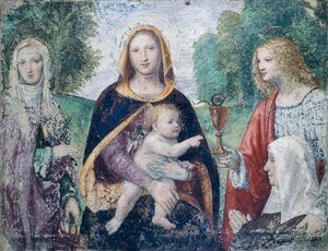 Madone et Enfant avec Saints