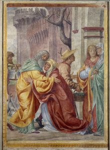 Rencontre de Sainte Anne et Saint Joachim à la porte dorée