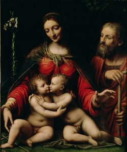 La Sainte Famille avec l