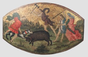 Chasse au sanglier de Calydon, vers 1509 - Bernardino Pinturicchio