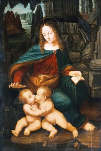 Madone et enfant avec le petit Saint Jean, vers 1496