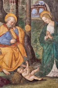 Adoration des bergers (détail)