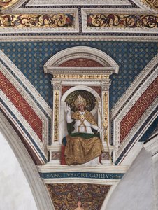Saint Grégoire le Grand (détail)